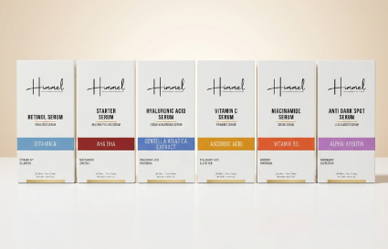 Himmel kozmetik serum kutuları